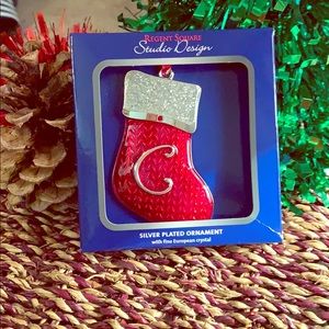 🎄Regent Square Collectable Christmas Stocking “C”